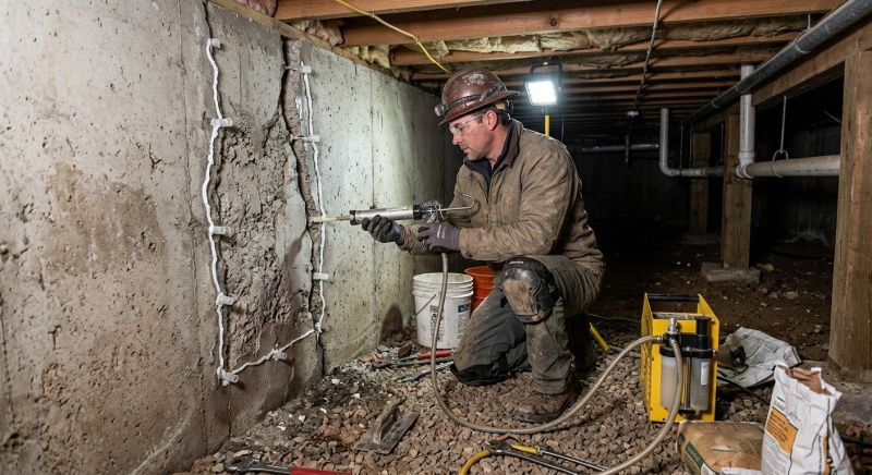 Basement Foundation Repair in Maiden, NC