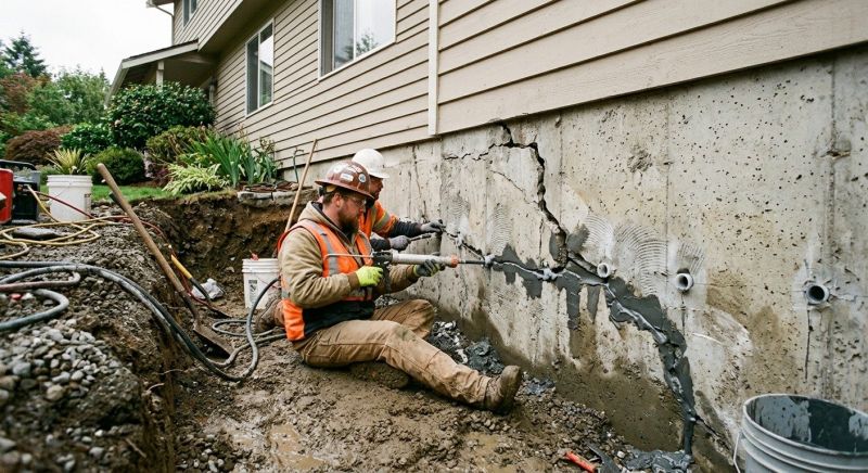 Basement Foundation Repair in Newton, NC