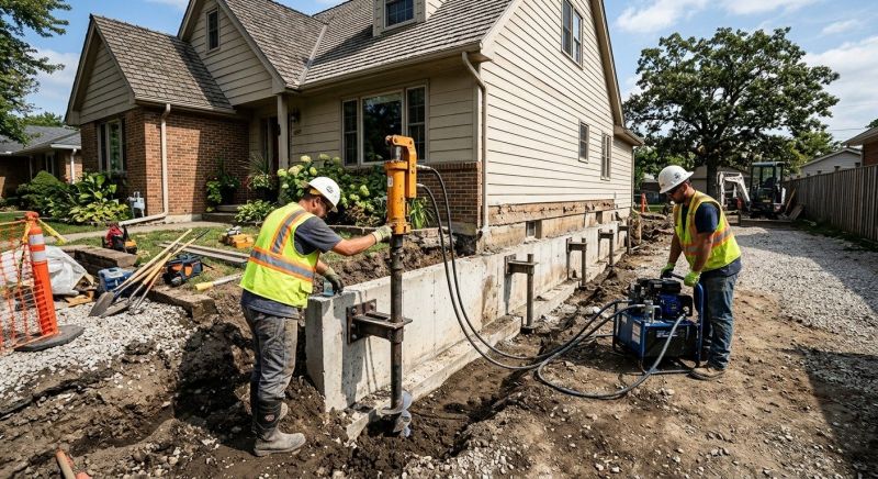Basement Stabilization in Lincolnton, NC