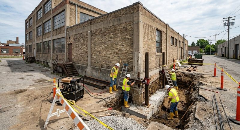 Building Foundation Repair in Newton, NC