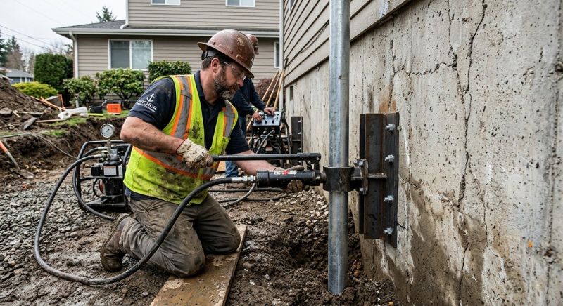 Concrete Foundation Leveling in Shelby, NC