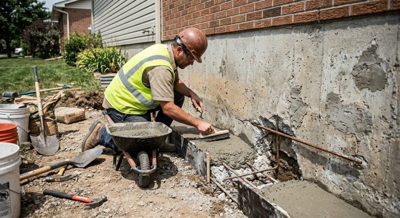 Concrete Foundation Repair in Denver, NC