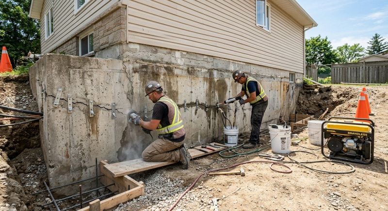 Concrete Foundation Repair in Mount Holly, NC