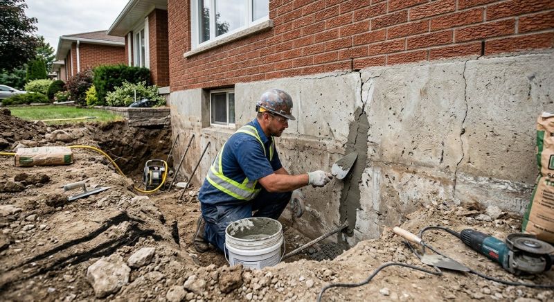 Concrete Foundation Repair in Troutman, NC