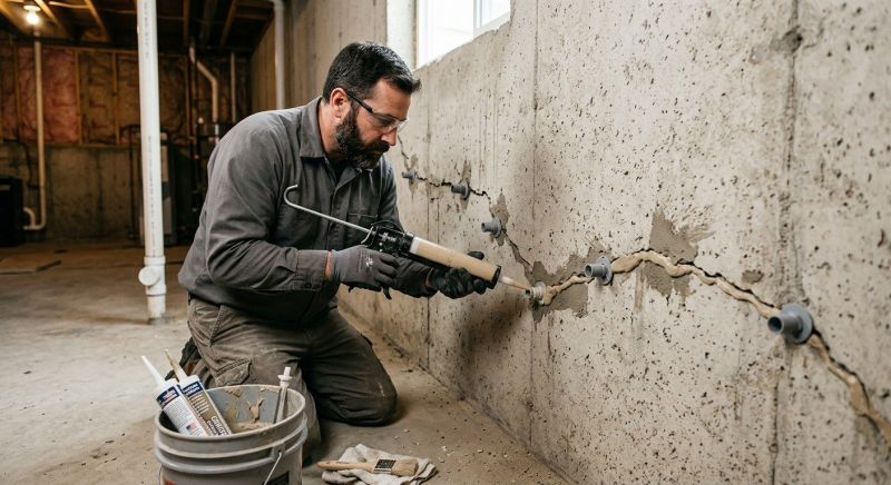Cracked Foundation Repair in Gastonia, NC