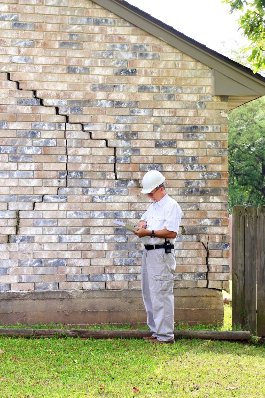 Cracked Foundation Repair in Newton, NC