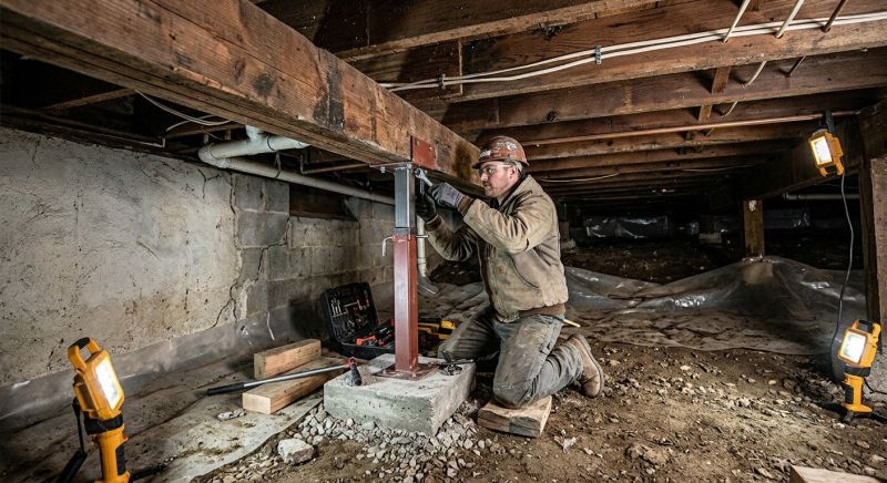 Crawlspace Foundation Repair in Hickory, NC
