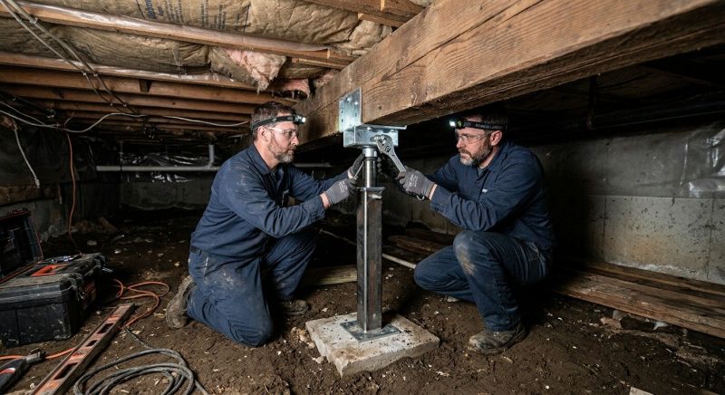Crawlspace Foundation Repair in Hickory, NC