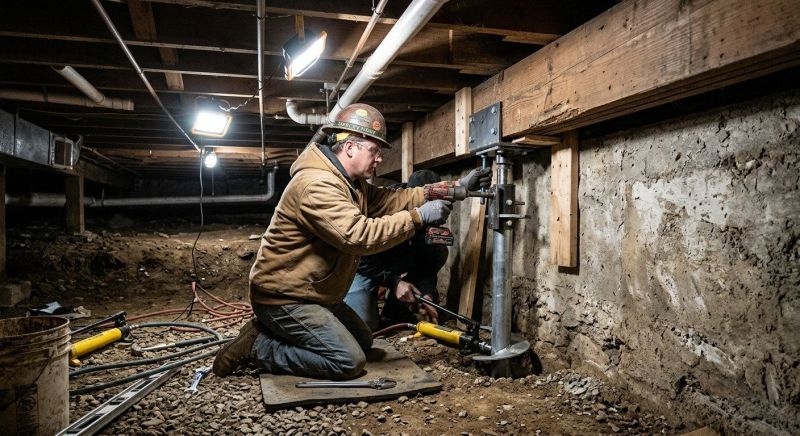 Crawlspace Foundation Repair in Iron Station, NC