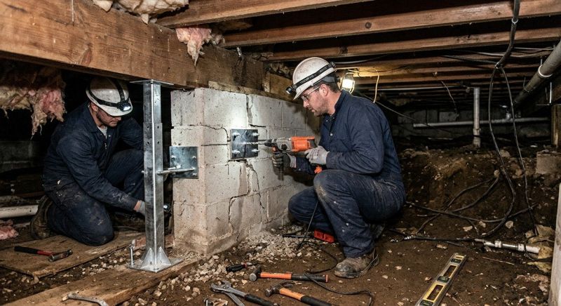 Crawlspace Foundation Repair in Lincolnton, NC