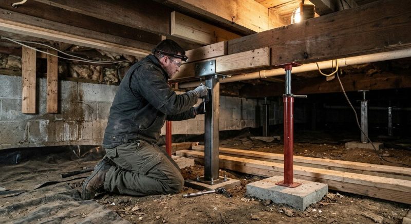 Crawlspace Structural Repair in Lincolnton, NC