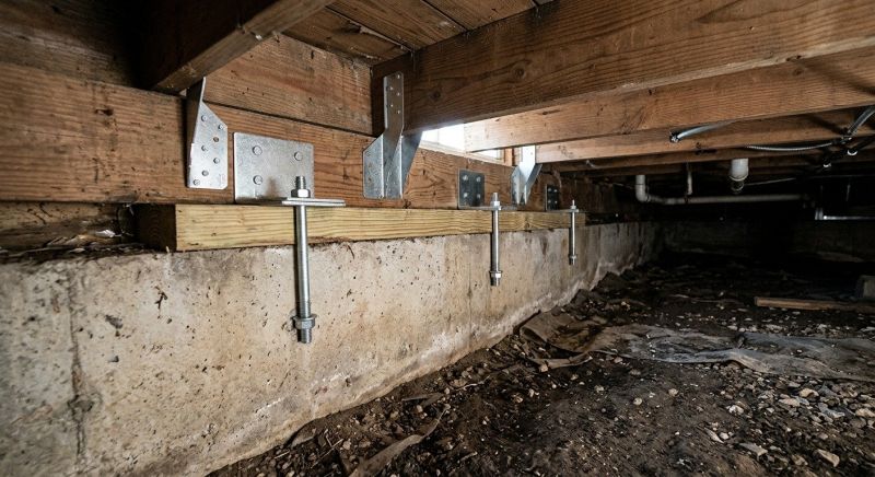 Crawlspace Structural Repair in Lincolnton, NC
