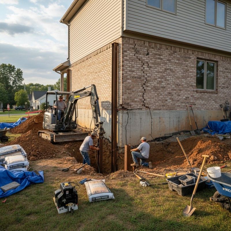 Crawlspace Structural Repair in Lincolnton, NC