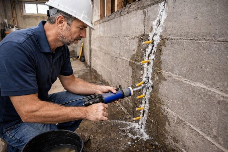 Foundation Crack Sealing in Lincolnton, NC