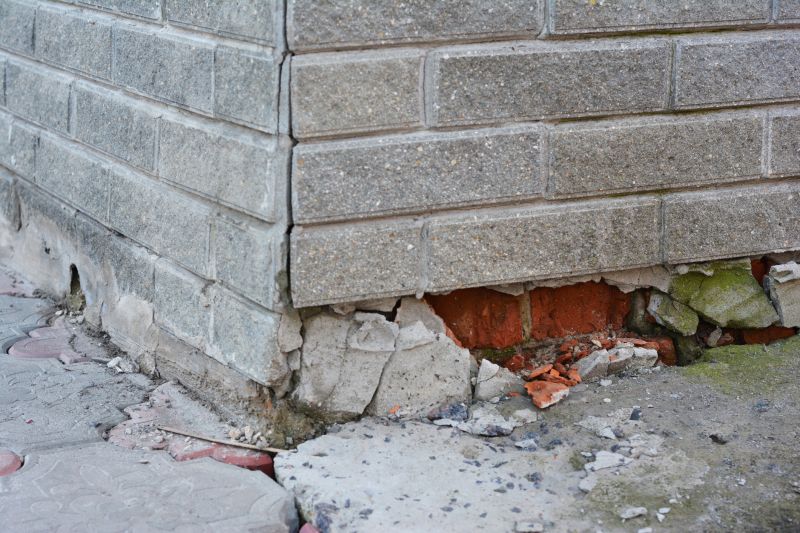 Foundation Damage Repair in Davidson, NC