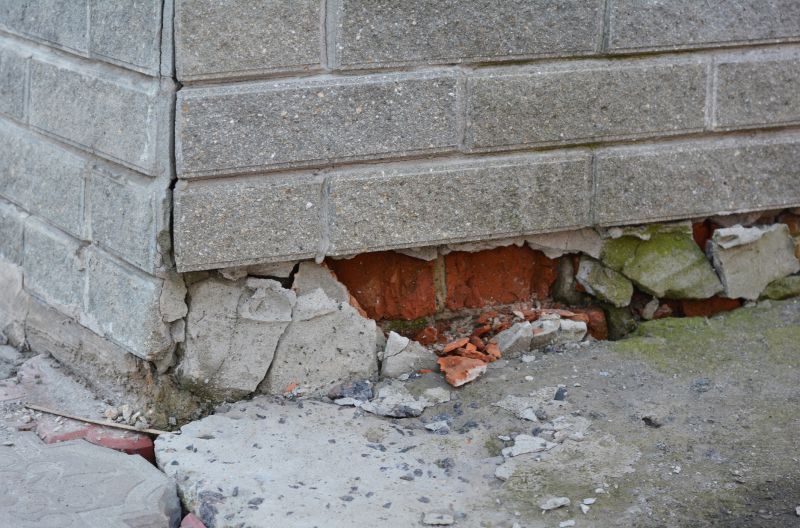 Foundation Damage Repair in Davidson, NC