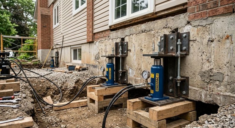 Foundation Jacking in Bessemer City, NC