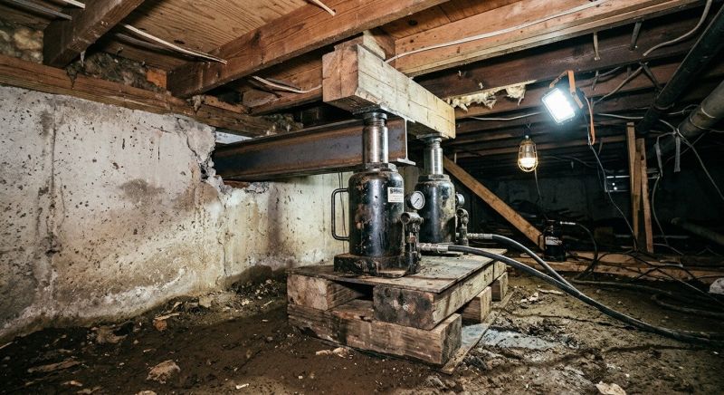 Foundation Jacking in Conover, NC