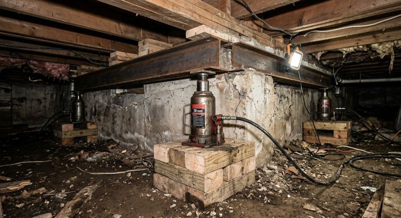 Foundation Jacking in Gaston County, NC