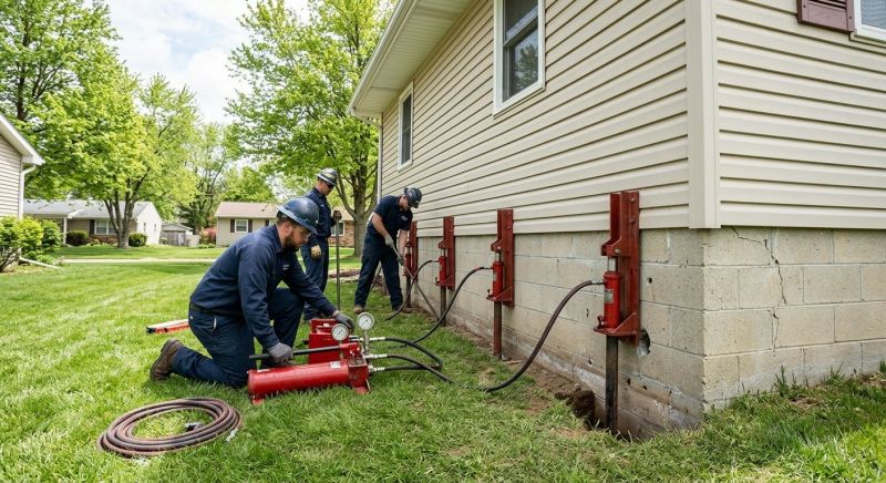 Foundation Jacking in Gastonia, NC