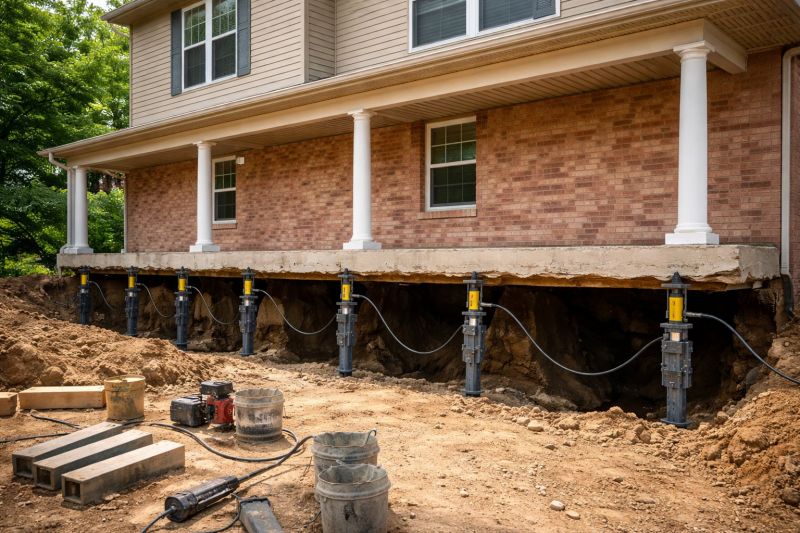 Foundation Jacking in Hickory, NC