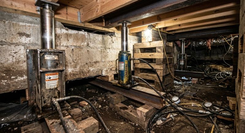 Foundation Jacking in Maiden, NC