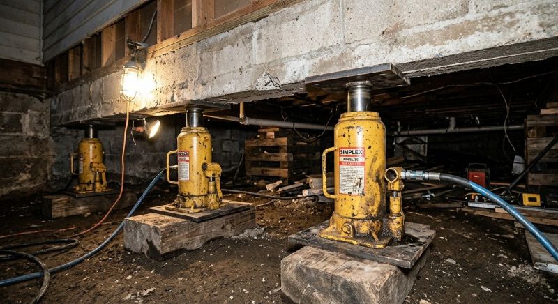 Foundation Jacking in Newton, NC