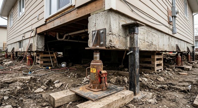 Foundation Jacking in Shelby, NC