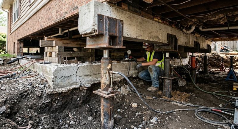 Foundation Lifting in Dallas, NC