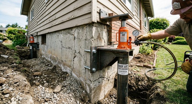 Foundation Lifting in Lincolnton, NC