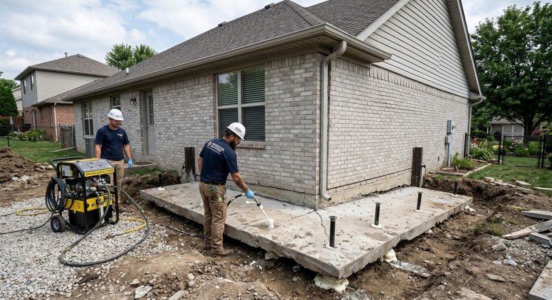 Foundation Lifting in Mooresville, NC