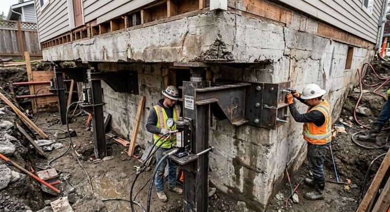Foundation Lifting in Sherrills Ford, NC