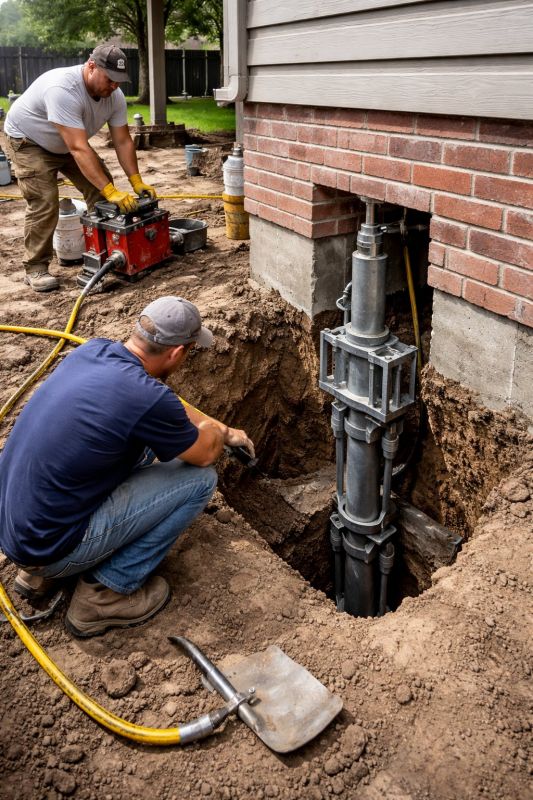 Foundation Pier Repair in Lincolnton, NC
