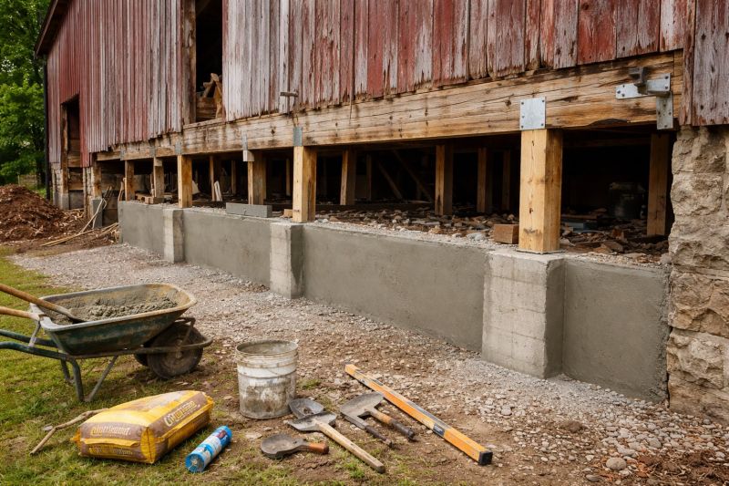 Foundation Renovation in Lincolnton, NC