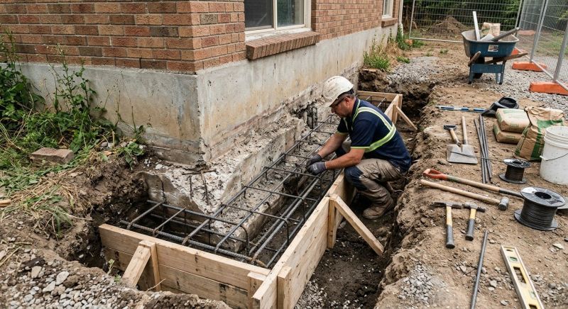 Foundation Repair in Huntersville, NC