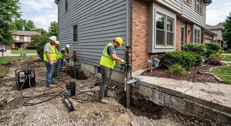 Foundation Stabilizing in Cornelius, NC
