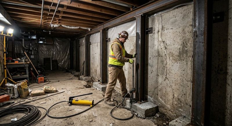 Foundation Stabilizing in Mooresville, NC