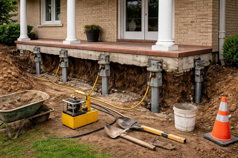 Foundation Stabilizing in Mount Holly, NC