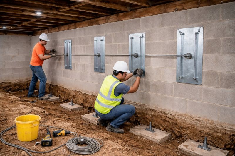Foundation Stabilizing in Mount Holly, NC
