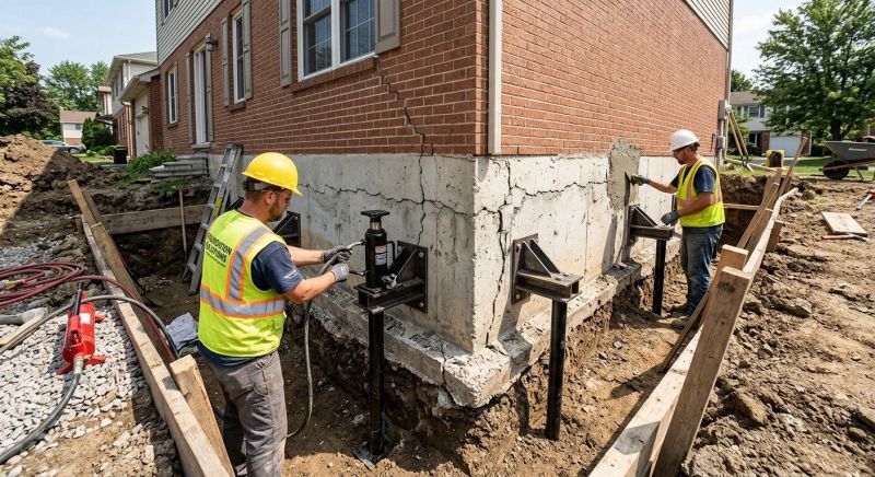Foundation Structural Repair in Belmont, NC