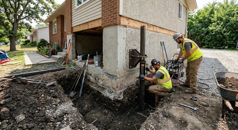 Foundation Structural Repair in Denver, NC