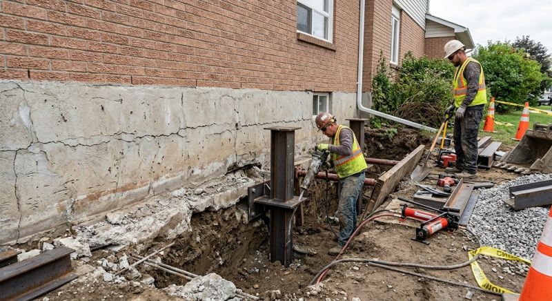 Foundation Structural Repair in Newton, NC