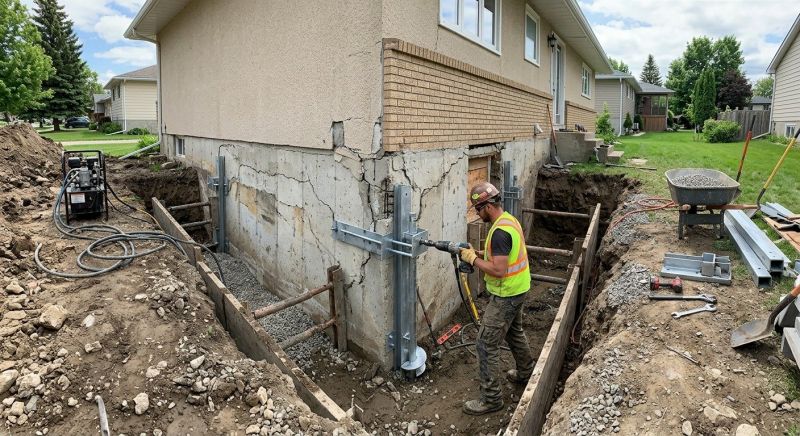 Foundation Structural Repair in Shelby, NC