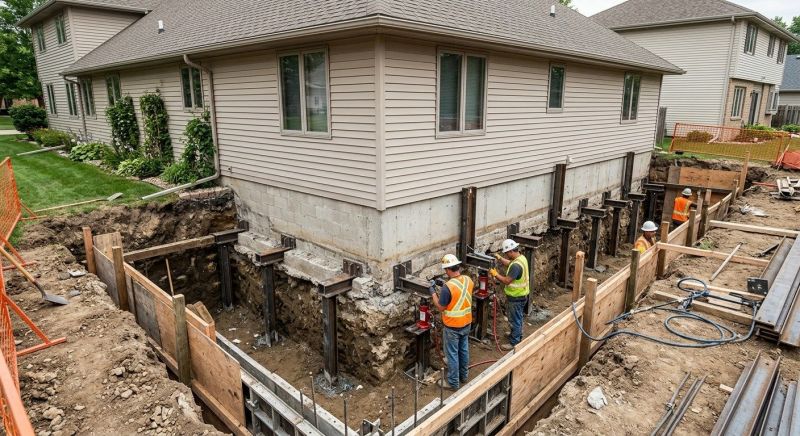 Foundation Underpinning in Lincolnton, NC