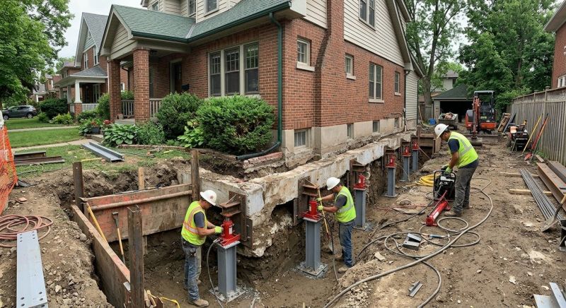 Foundation Underpinning in Lincolnton, NC