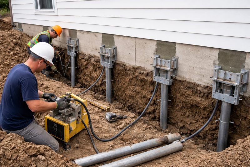 Helical Piers Installation in Lincolnton, NC
