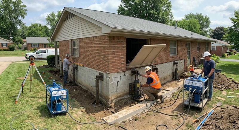 Home Foundation Leveling in Denver, NC