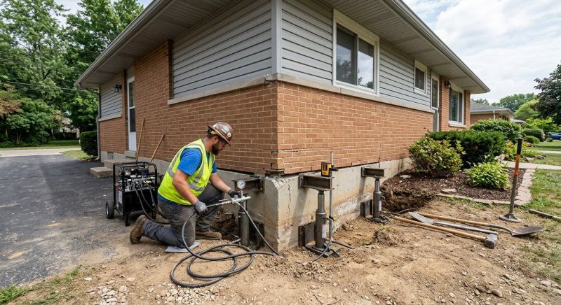 Home Foundation Leveling in Newton, NC