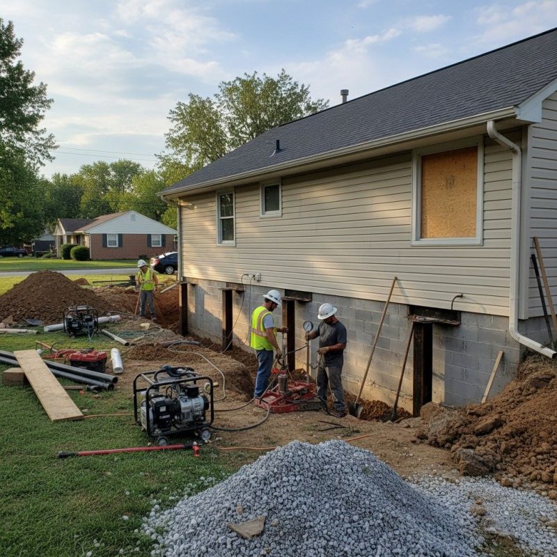 Home Foundation Repair in Catawba County, NC