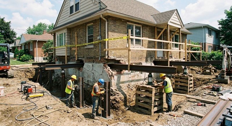 House Foundation Repair in Lincolnton, NC